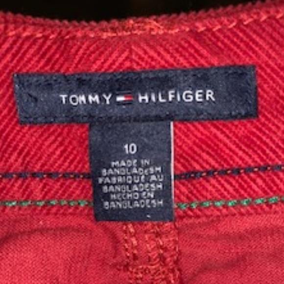 Tommy Hilfiger Corduroy Mini Skirt - Size 10 - Picture 3 of 4